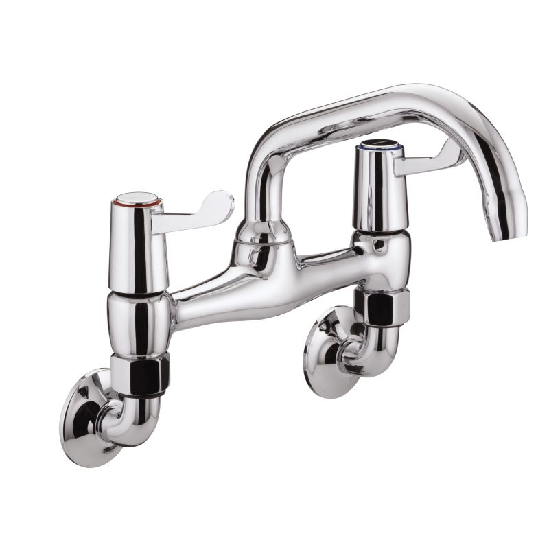 Bristan Low Profile Catering Wall Sink Mixer